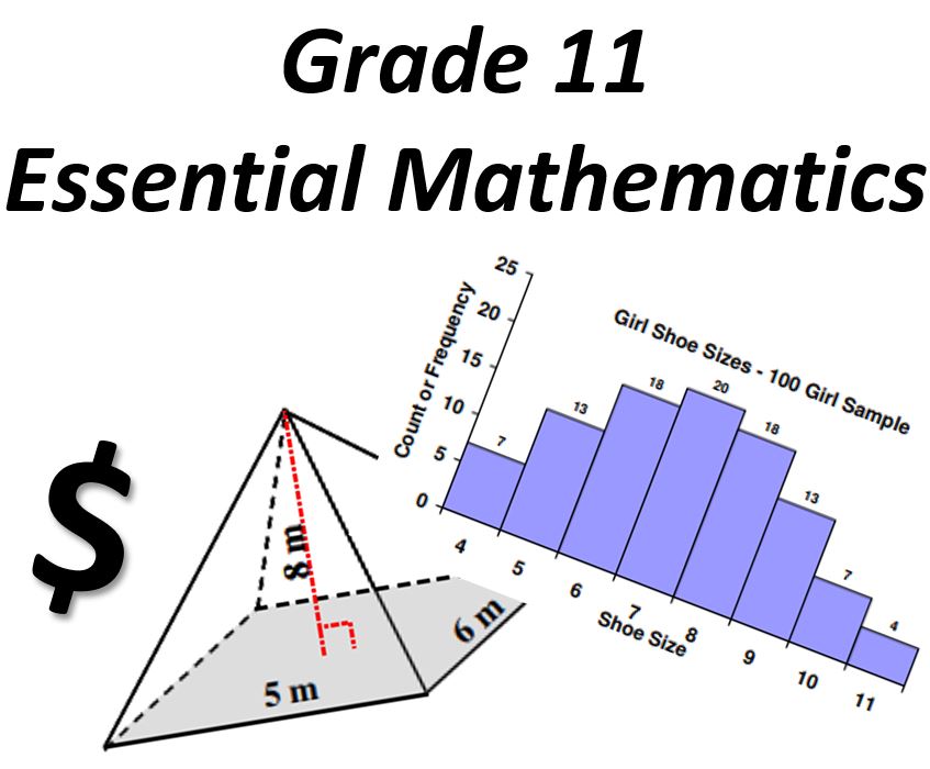 Permalink to:Grade 11 Essential Mathematics
